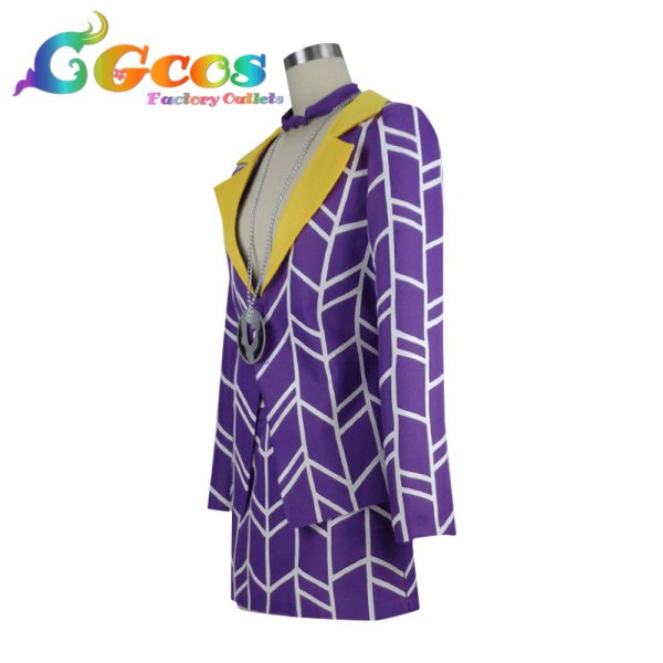 画像2: ジョジョの奇妙な冒険 今週の暗殺チーム  プロシュート コスプレ衣装 (2)