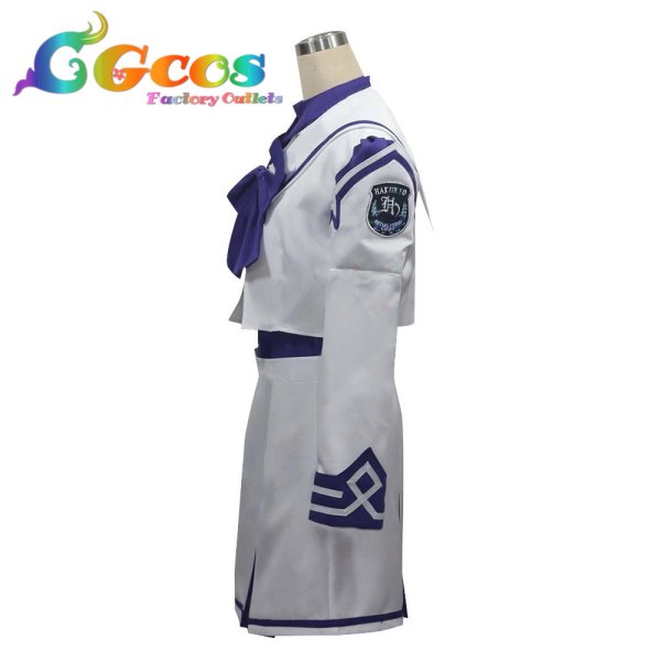 画像2: 君が望む永遠 白陵柊学園 女子制服 速瀬水月 コスプレ衣装 (2)