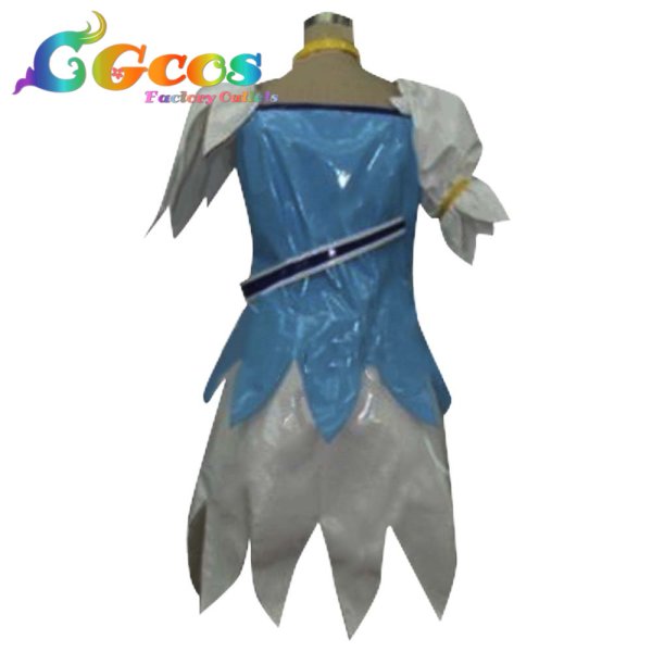 画像3: ドキドキ!プリキュア 菱川六花 キュアダイヤモンド コスプレ衣装 (3)