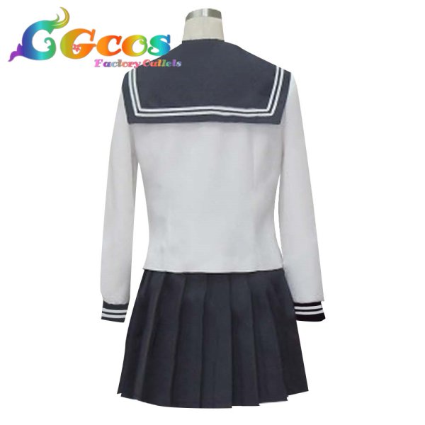 画像3: 詭弁学派、四ッ谷先輩の怪談 中島真 弥生ヒナノ コスプレ衣装 (3)