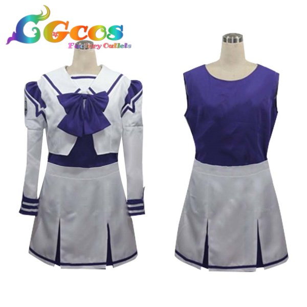 画像4: 君が望む永遠 白陵柊学園 女子制服 速瀬水月 コスプレ衣装 (4)