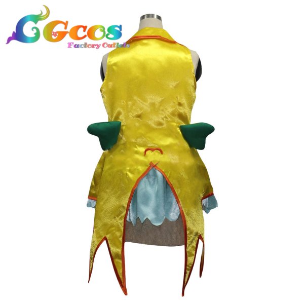 画像2: ヒーリングっど??プリキュア 平光ひなた キュアスパークル コスプレ衣装 (2)