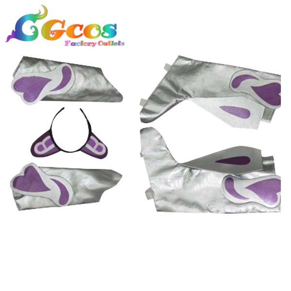 画像4: ももいろクローバーZ ももクロ Z女戦争 紫色 高城れに コスプレ衣装 (4)