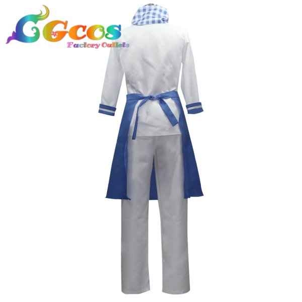 画像3: イナズマイレブン 基山タツヤ 吉良ヒロト 涼野風介 南雲晴矢 カフェver. コスプレ衣装 (3)