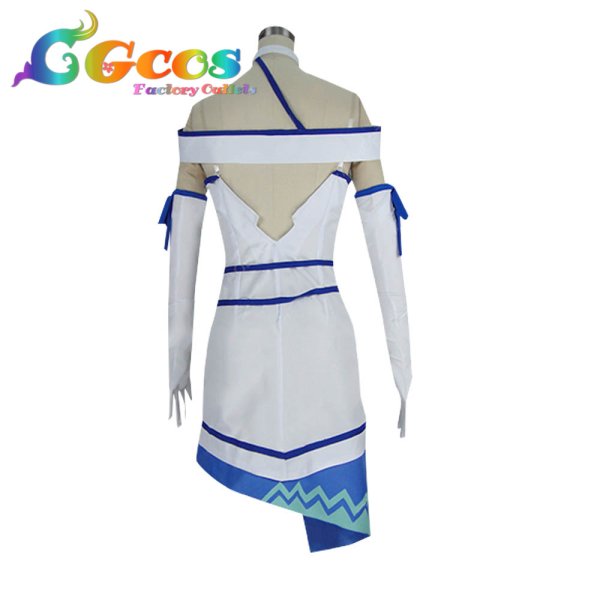 画像3: 劇場版 ダンジョンに出会いを求めるのは間違っているだろうか オリオンの矢 ヘスティア コスプレ衣装 (3)