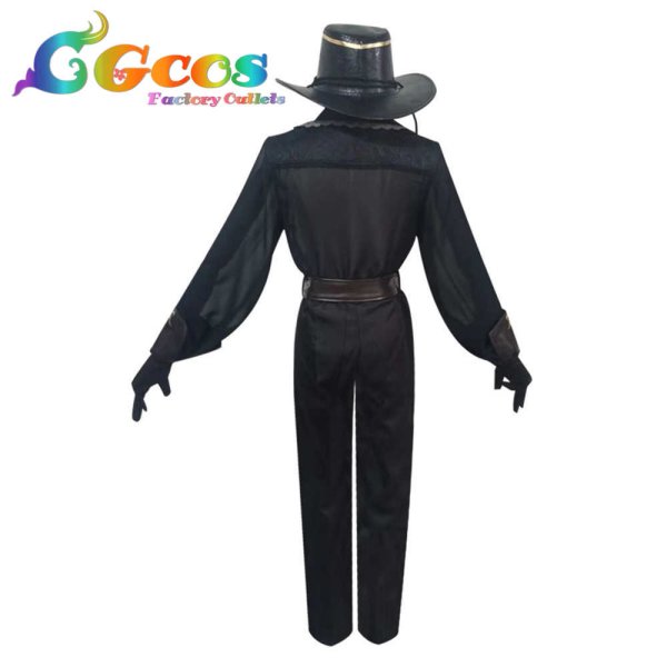 画像3: IdentityV 第五人格 探鉱者 ノートンキャンベル 黒いチューリップ コスプレ衣装 (3)