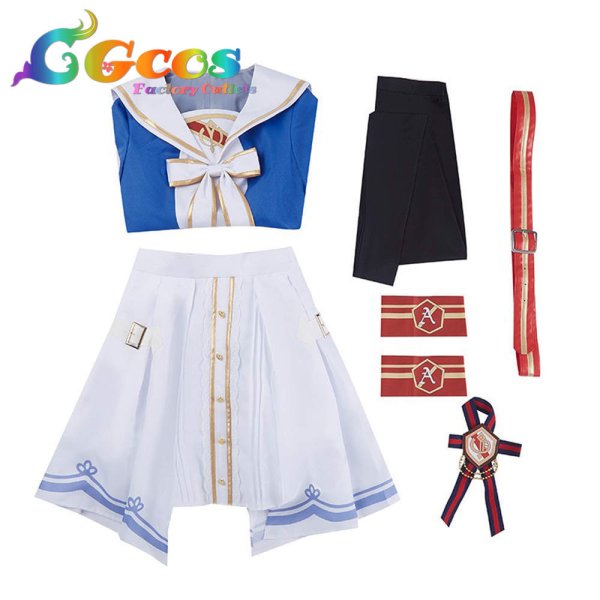 画像3: ウマ娘プリティーダービー グラスワンダー 勝負服 コスプレ衣装 (3)