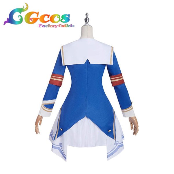 画像2: ウマ娘プリティーダービー グラスワンダー 勝負服 コスプレ衣装 (2)