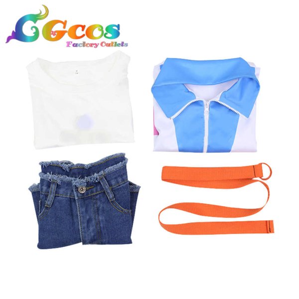 画像4: バーチャルYouTuber Vtuber 桃鈴ねね クリアファイル コスプレ衣装 (4)