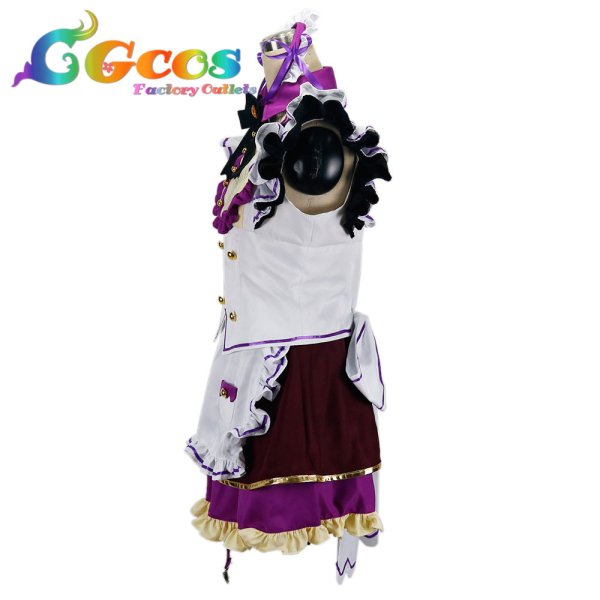 画像2: BanG Dream!(バンドリ) 闇の力がアレする仮装 宇田川あこ コスプレ衣装 (2)