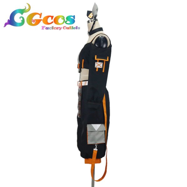 画像2: プロジェクトセカイ カラフルステージ! プロセカ アクティブストリート 鏡音リン コスプレ衣装 (2)