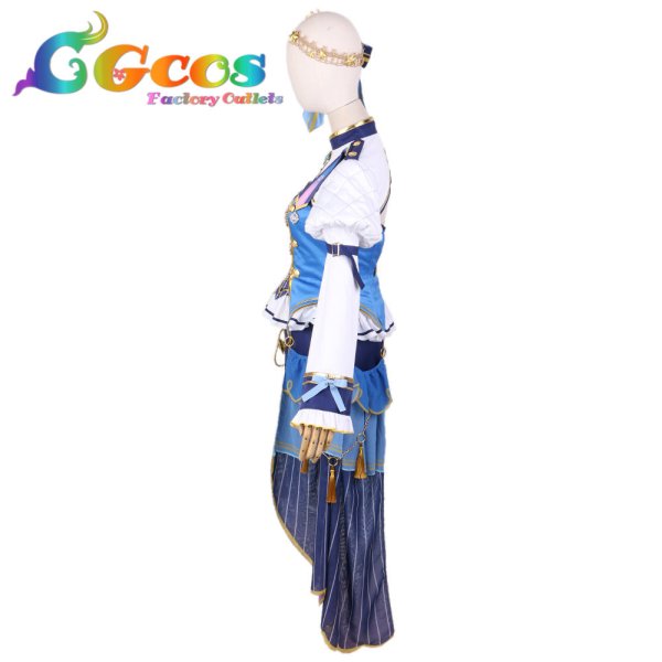 画像2: バーチャルYouTuber　VTuber　星街すいせい　1stソロライブ衣装　コスプレ衣装 (2)