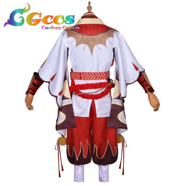 画像2: 陰陽師 竈門炭治郎 鬼滅の刃コラボ コスプレ衣装 (2)