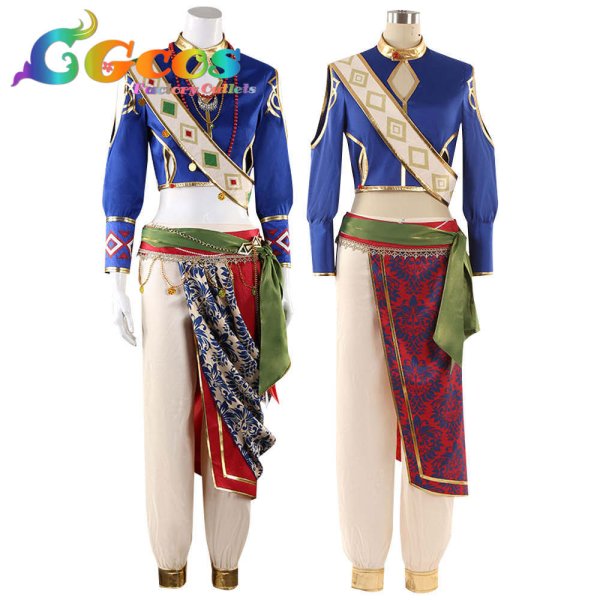 画像3: あんさんぶるスターズ! サマーバカンス 伏見弓弦 日々樹渉 姫宮桃李 天祥院英智 コスプレ衣装 (3)