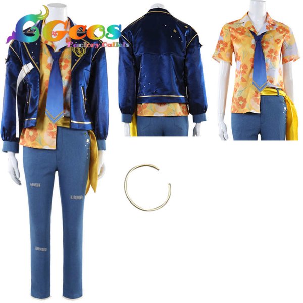 画像5: あんさんぶるスターズ! Finder Girl 氷鷹北斗 明星スバル 遊木真 衣更真緒 コスプレ衣装 (5)