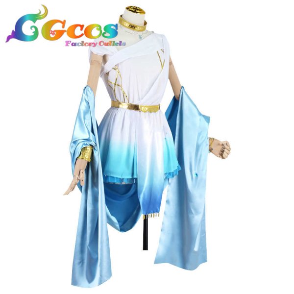 画像2: バーチャルYouTuber VTuber ガウル・グラ がうる・ぐら 新衣装 2021冬 コスプレ衣装 (2)