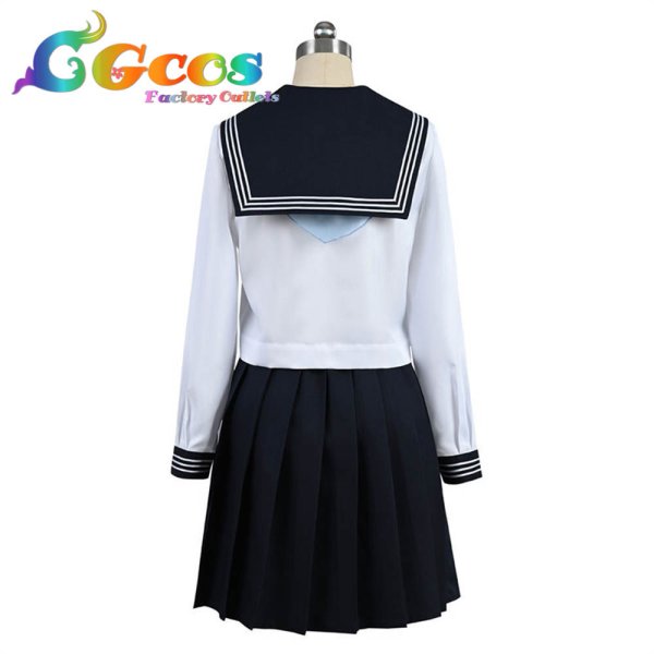 画像3: 明日ちゃんのセーラー服 明日小路 コスプレ衣装 (3)