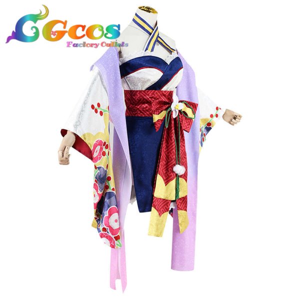 画像3: バーチャルYouTuber VTuber 戌神ころね 正月衣装 コスプレ衣装 (3)