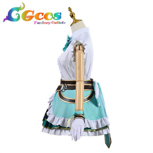 画像2: ウマ娘プリティーダービー メジロドーベル コスプレ衣装 (2)