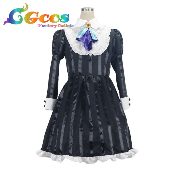 画像4: BanG Dream! バンドリ! Afterglow 青葉モカ 羽沢珈琲店のお得意様 コスプレ衣装 (4)