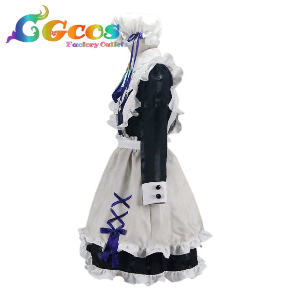 画像2: BanG Dream! バンドリ! Afterglow 青葉モカ 羽沢珈琲店のお得意様 コスプレ衣装 (2)