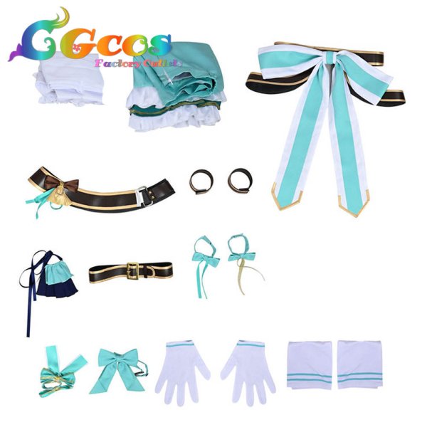 画像4: ウマ娘プリティーダービー メジロドーベル コスプレ衣装 (4)