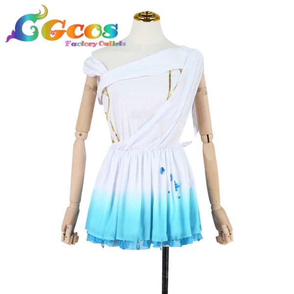 画像3: バーチャルYouTuber VTuber ガウル・グラ がうる・ぐら 新衣装 2021冬 コスプレ衣装 (3)