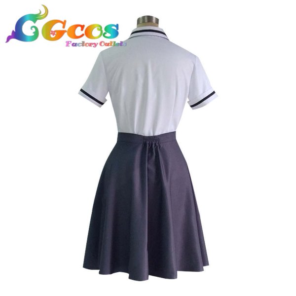 画像2: あそびあそばせ 本田華子 野村香純 オリヴィア 制服 コスプレ衣装 (2)