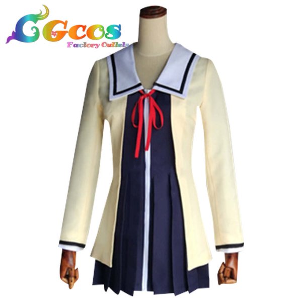 画像2: アホガール 花畑よしこ コスプレ衣装 (2)