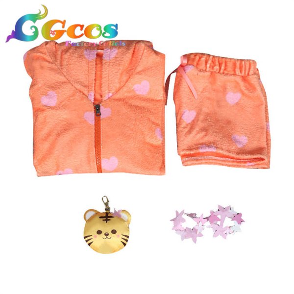 画像2: バーチャルYouTuber Vtuber 桃鈴ねね 雪花ラミィ コスプレ衣装 (2)