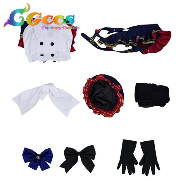 画像7: Fate/Grand Order アルトリア・ペンドラゴン メイド コスプレ衣装 (7)