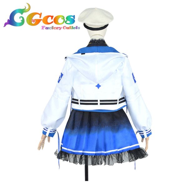 画像2: バーチャルYouTuber VTuber 天音かなた お仕事服 コスプレ衣装 (2)