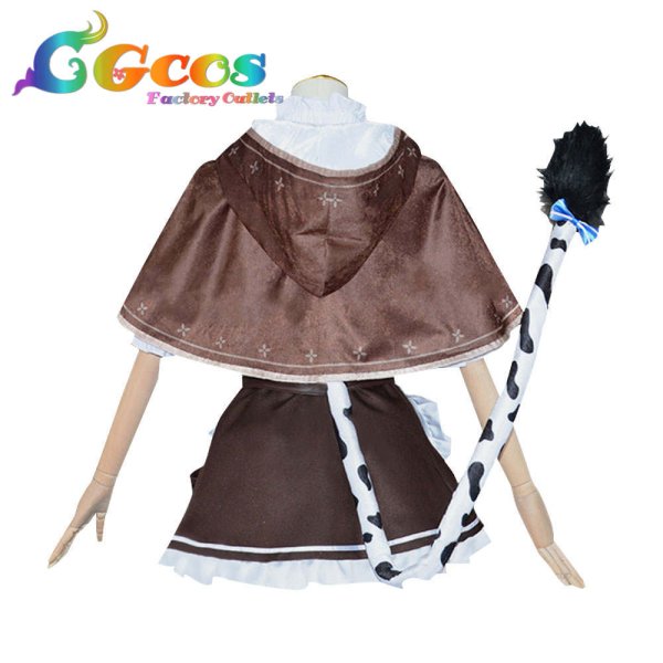 画像2: バーチャルYouTuber VTuber 白銀ノエル ディアンドル娘衣装 コスプレ衣装 (2)