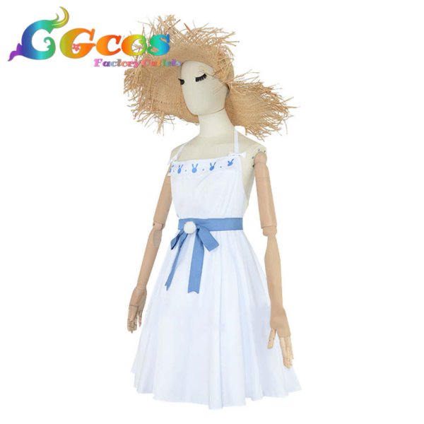 画像2: バーチャルYouTuber VTuber 兎田ぺこら 2周年記念 キャンバスアート コスプレ衣装 (2)