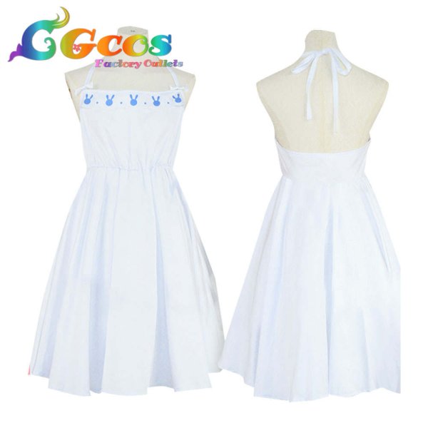 画像4: バーチャルYouTuber VTuber 兎田ぺこら 2周年記念 キャンバスアート コスプレ衣装 (4)