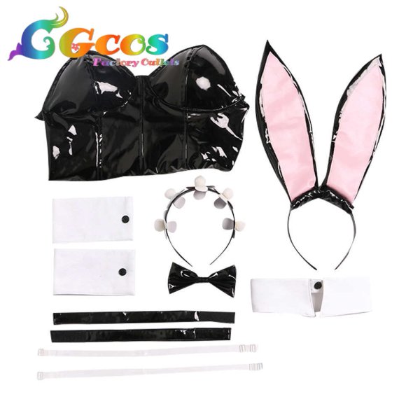 画像3: Re:ゼロから始める異世界生活 レム バニー コスプレ衣装 (3)