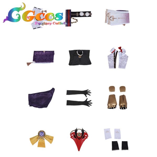 画像3: 原神 げんしん 九条サラ 九条裟羅 コスプレ衣装 (3)