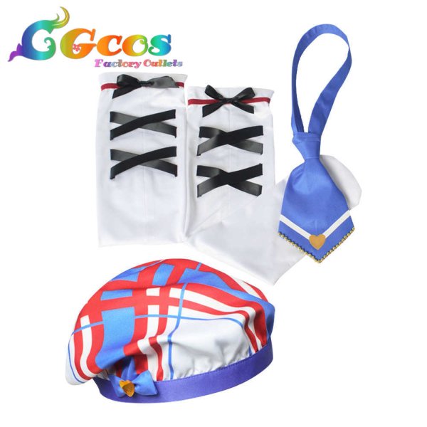 画像2: あんさんぶるスターズ!!Music フィーチャースカウト 藍良編 白鳥藍良 コスプレ衣装 (2)