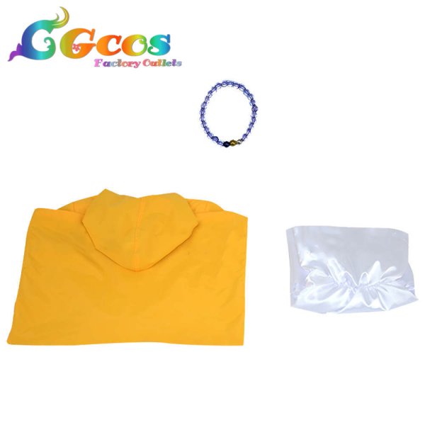 画像4: バーチャルYouTuber Vtuber Ninomae Ina'nis 一伊那尓栖 VIOLET コスプレ衣装 (4)