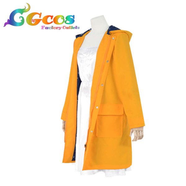 画像2: バーチャルYouTuber Vtuber Ninomae Ina'nis 一伊那尓栖 VIOLET コスプレ衣装 (2)