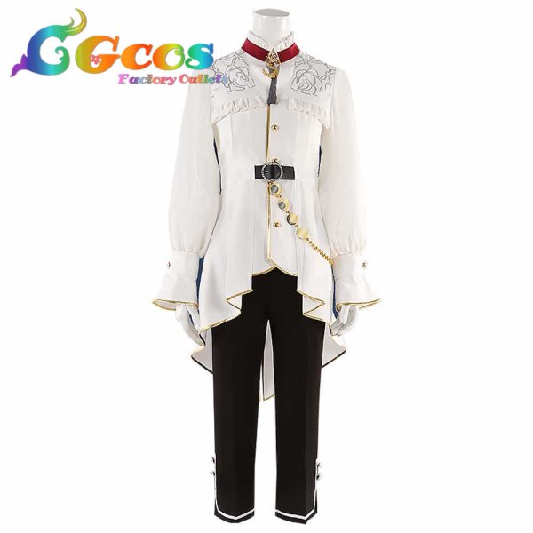 画像4: あんさんぶるスターズ! 眠りから覚める者 朔間凛月 コスプレ衣装 (4)