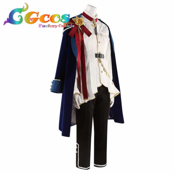 画像2: あんさんぶるスターズ! 眠りから覚める者 朔間凛月 コスプレ衣装 (2)