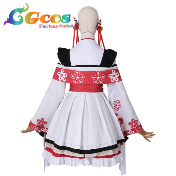 画像3: バーチャルYouTuber VTuber 有栖マナ コスプレ衣装 (3)