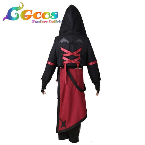 画像4: バーチャルYouTuber VTuber 葛葉 赤い服 コスプレ衣装 (4)