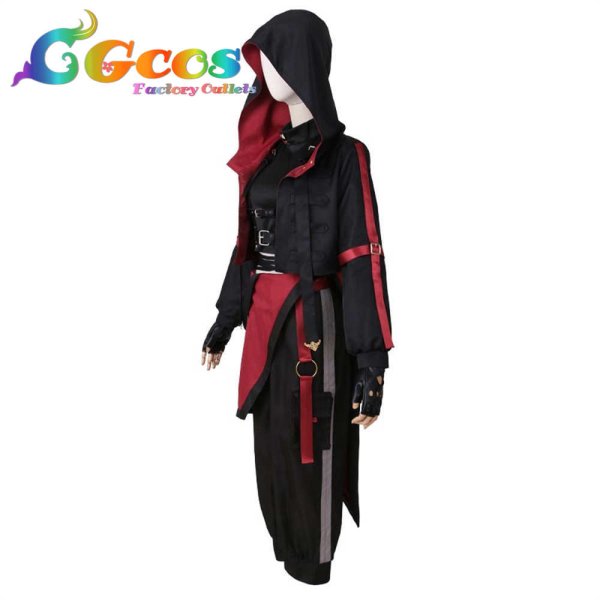 画像2: バーチャルYouTuber VTuber 葛葉 赤い服 コスプレ衣装 (2)