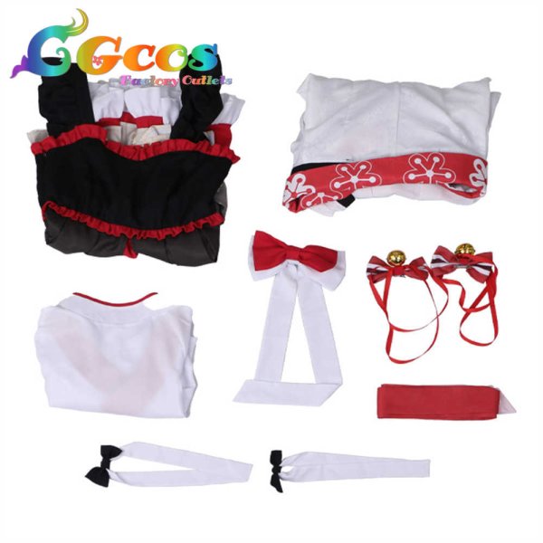 画像4: バーチャルYouTuber VTuber 有栖マナ コスプレ衣装 (4)