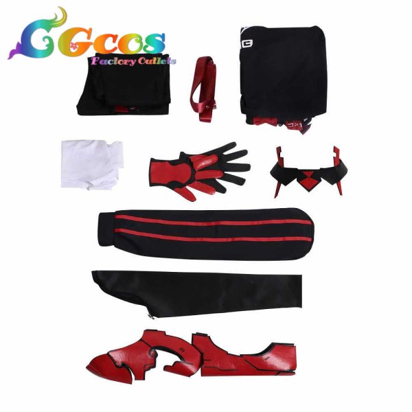 画像4: バーチャルYouTuber VTuber Fulgur Ovid ファルガー・オーヴィド コスプレ衣装 (4)