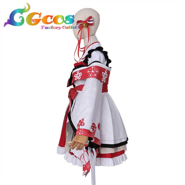 画像2: バーチャルYouTuber VTuber 有栖マナ コスプレ衣装 (2)