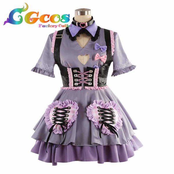 画像3: バーチャルYouTuber Vtuber 健屋花那 新衣装 洋服 コスプレ衣装 (3)