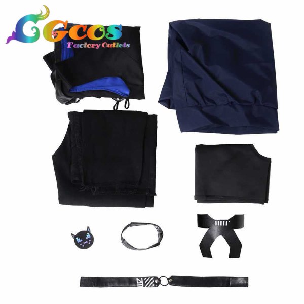 画像4: バーチャルYouTuber VTuber Yugo Asuma 遊間ユーゴ コスプレ衣装 (4)